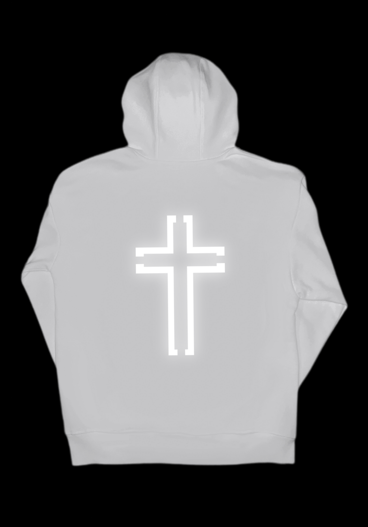 REFLECTIVE “Moon” Hoodie White