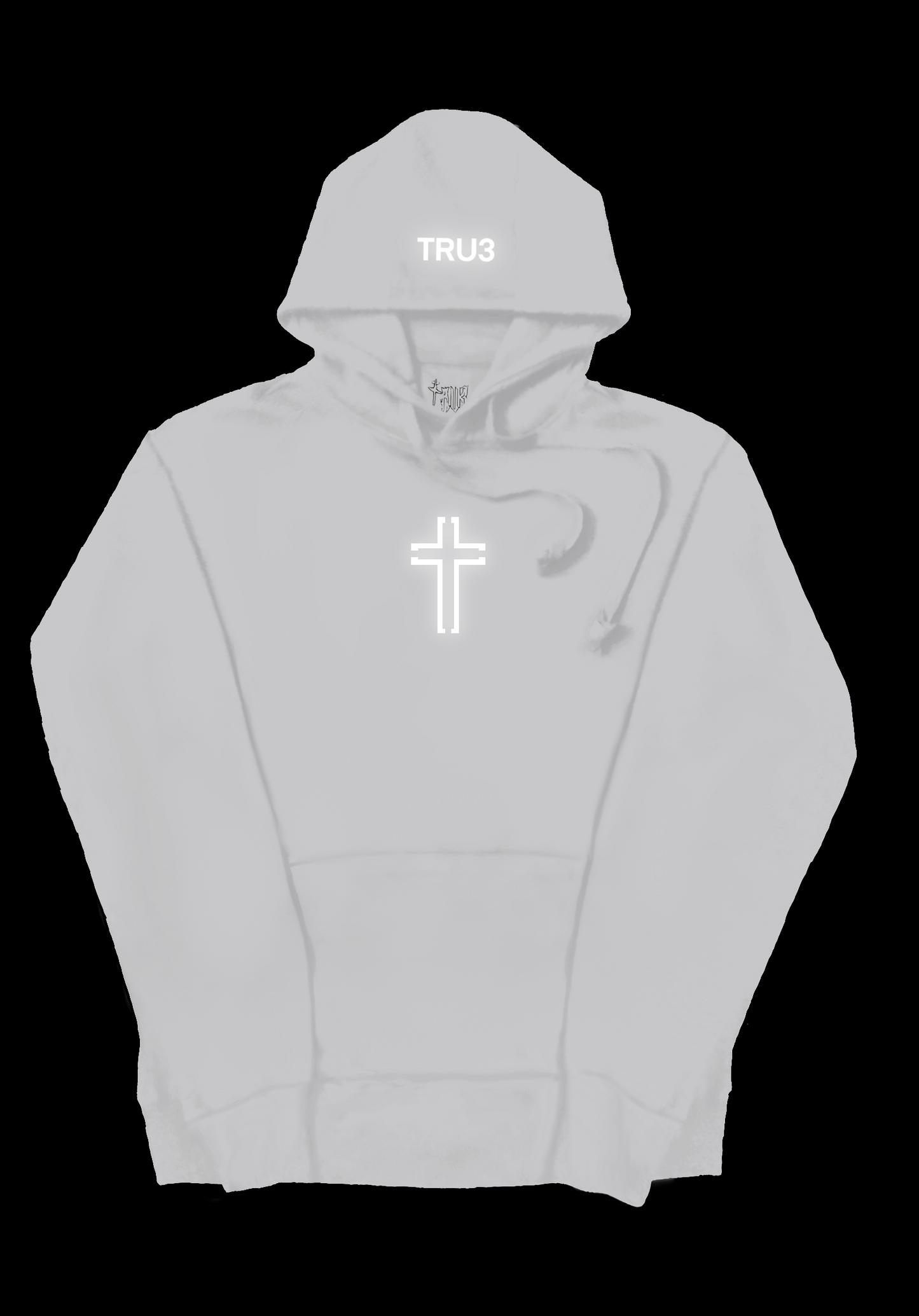 REFLECTIVE “Moon” Hoodie White