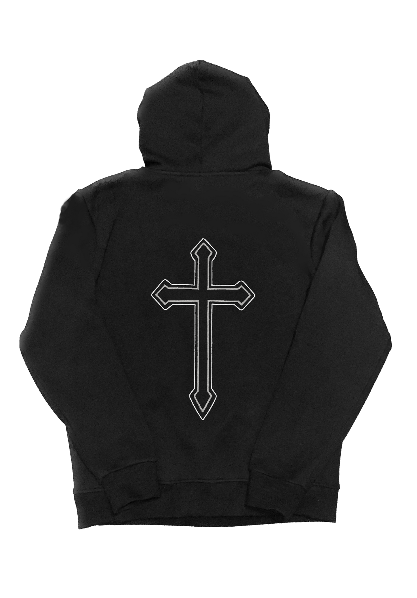 “Chrome” Hoodie Black/Silver